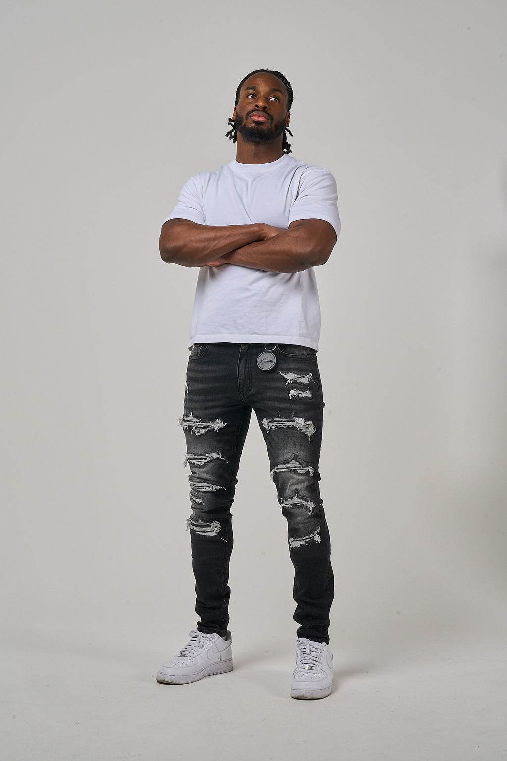 Jacopo Jet Black Jeans