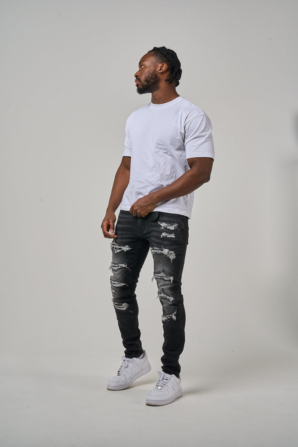 Jacopo Jet Black Jeans