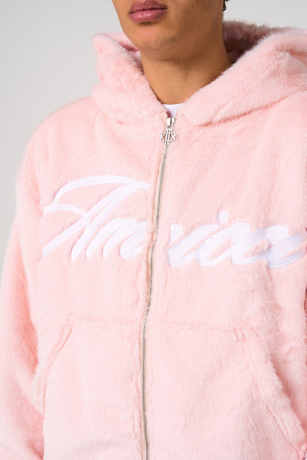 Oakley Pink Fur Hoodie