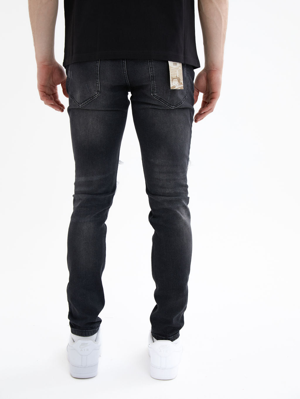 Diego Zwarte Skinny Jeans