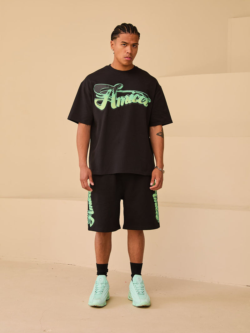 Verdent Graphic Jogger Zwart