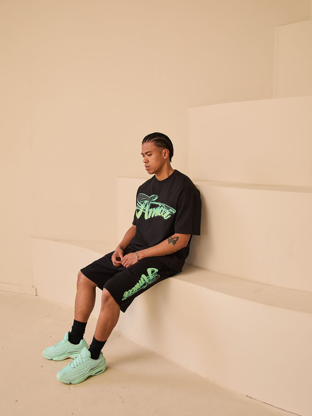 Verdent Graphic T-Shirt Zwart