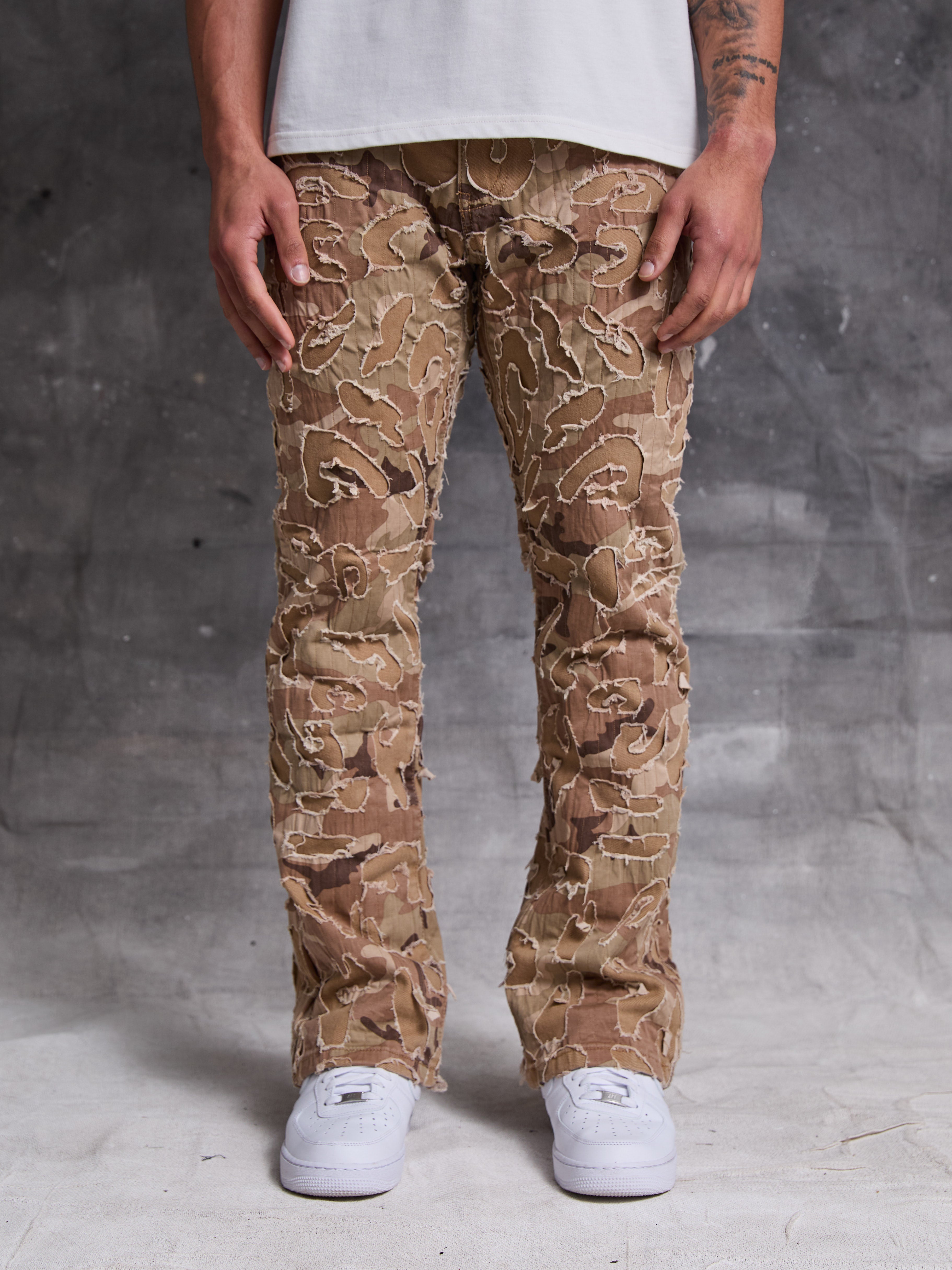 Franco Zand Camo Jeans
