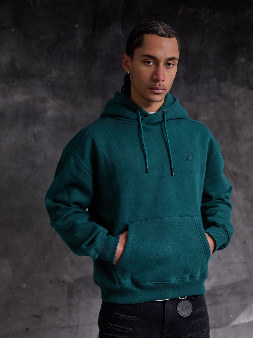 Basic Hoodie Green
