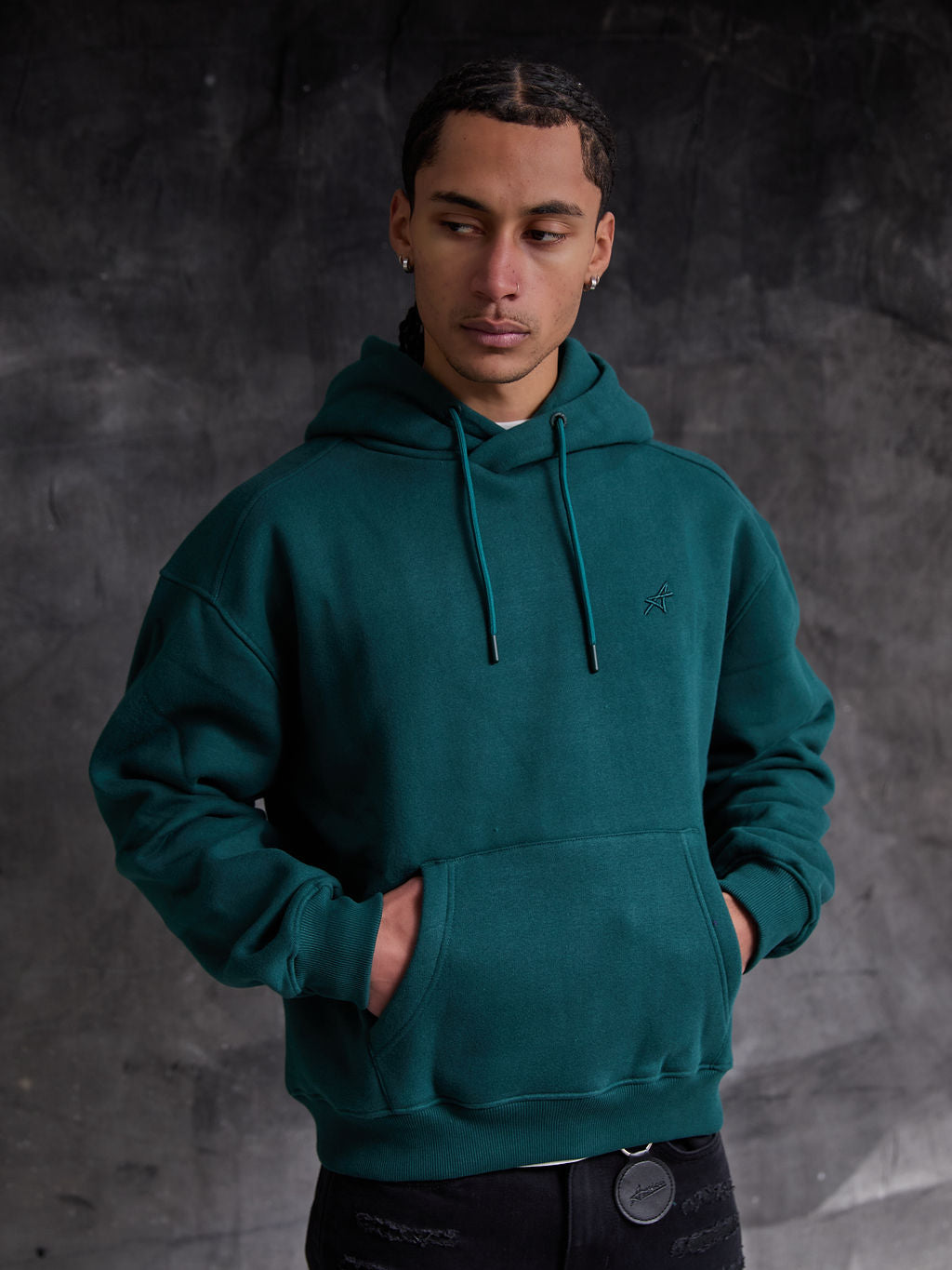 Basic Hoodie Green