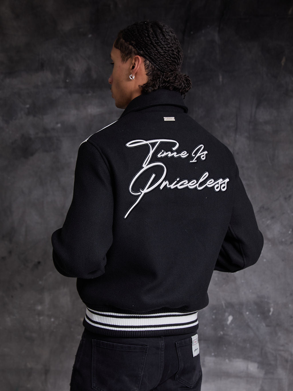 Salvitore Wol Varsity Jacket