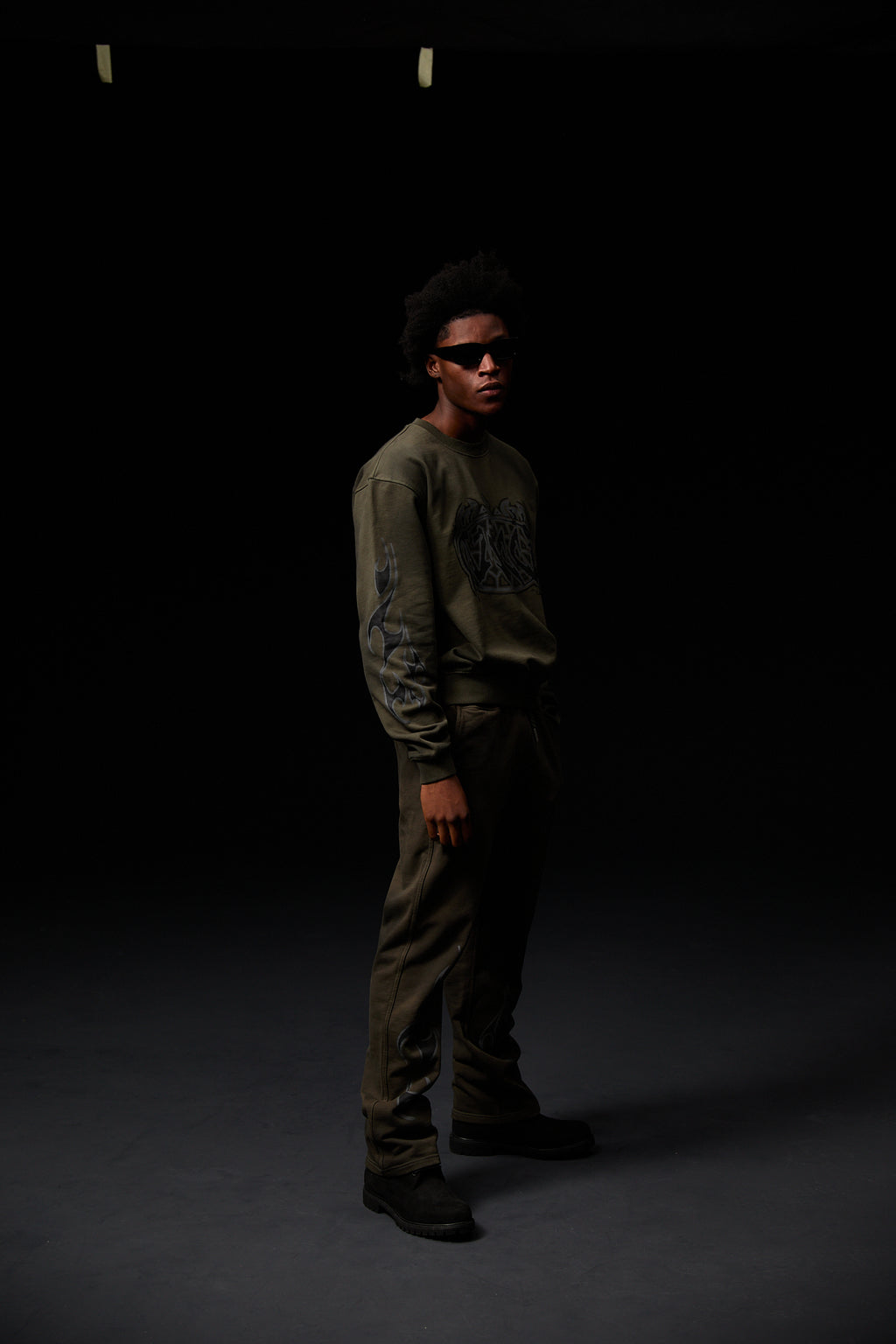 Honova Graphic Broek Groen
