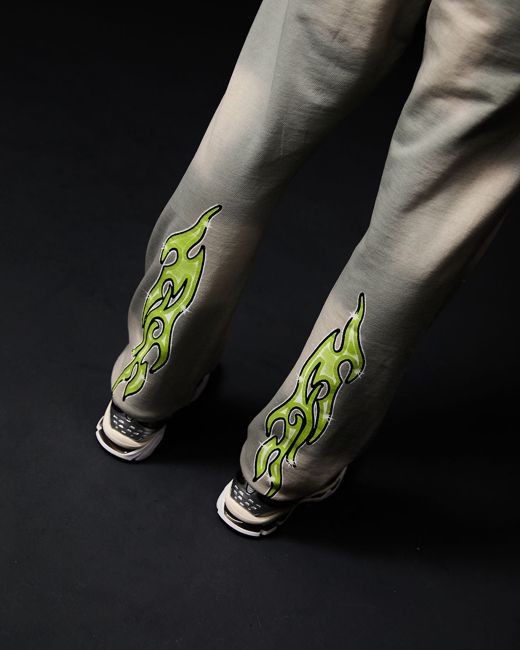 Paola Graphic Jogger Grey