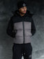 Fausta Grey Puffer Gillet