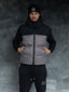 Fausta Grey Puffer Gillet