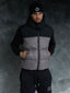 Fausta Grey Puffer Gillet