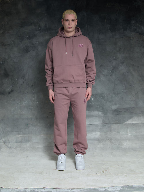 Astori Hoodie Donker Mauve