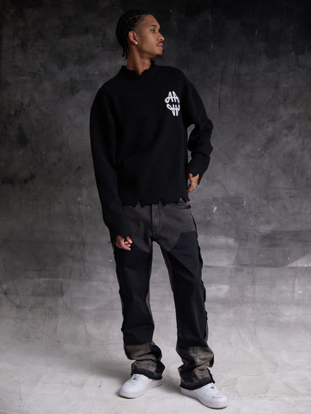 Almanzo Knitwear Black