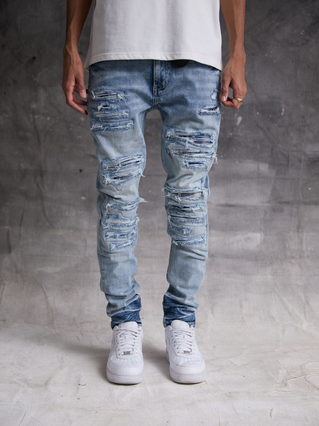 Belvedere Lichtblauwe Jeans