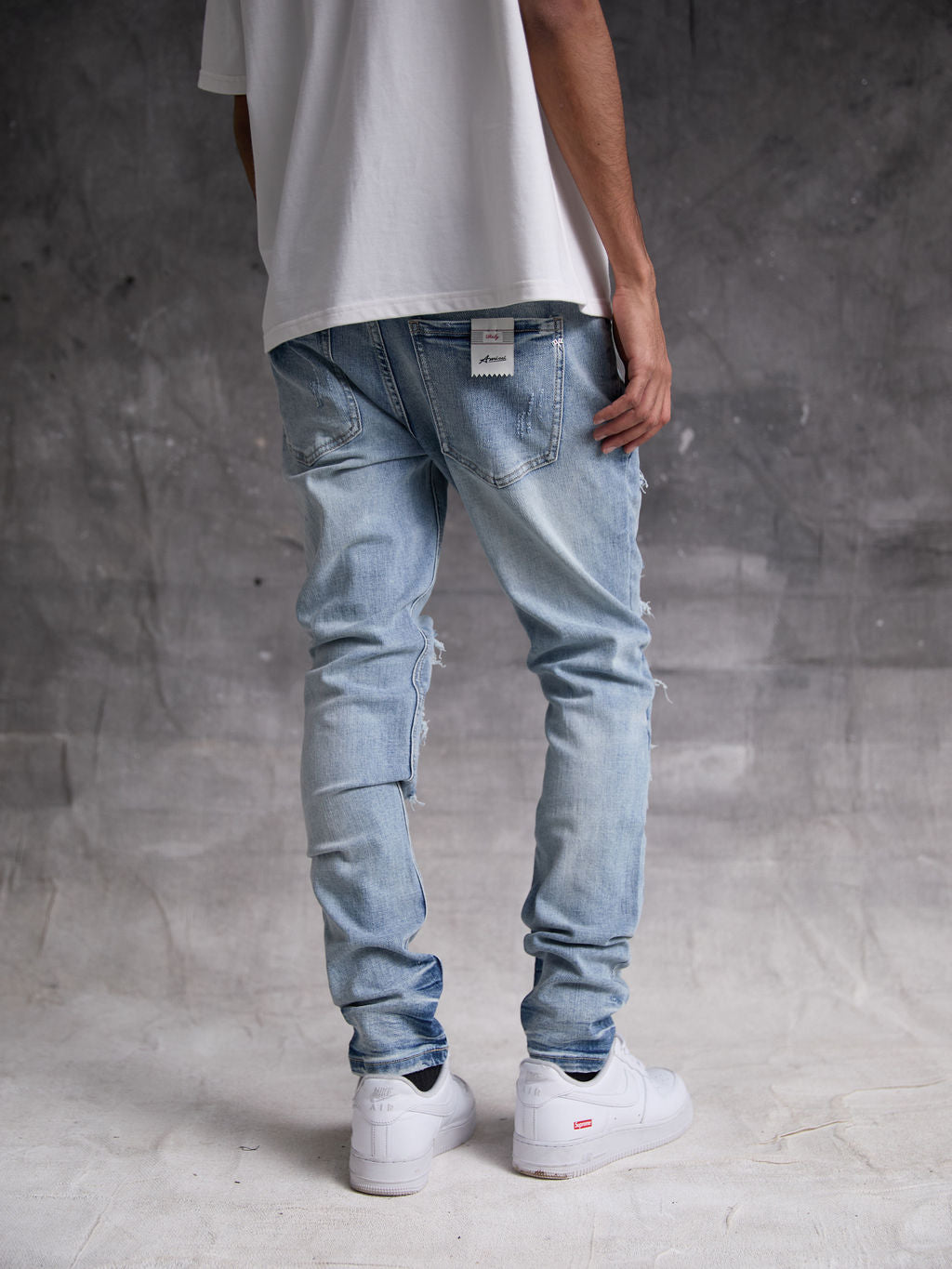 Belvedere Lichtblauwe Jeans