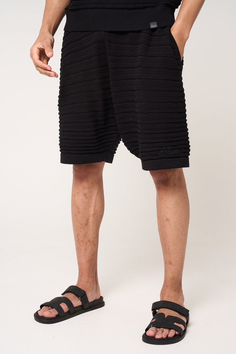Dune Knitted Shorts Black