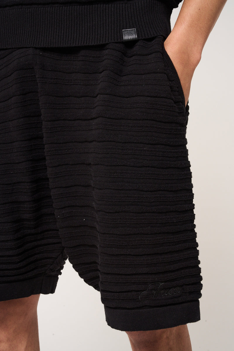 Dune Knitted Shorts Black