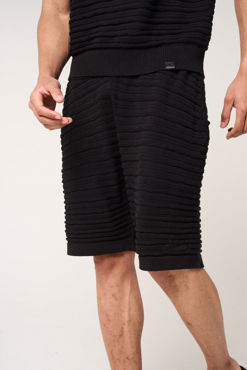Dune Knitted Shorts Black