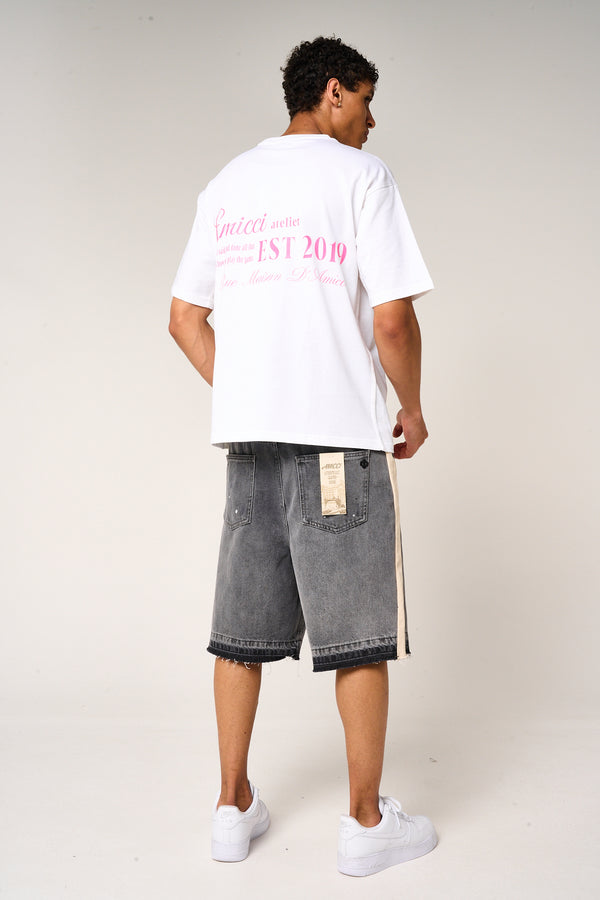 Renato Graphic T Shirt White