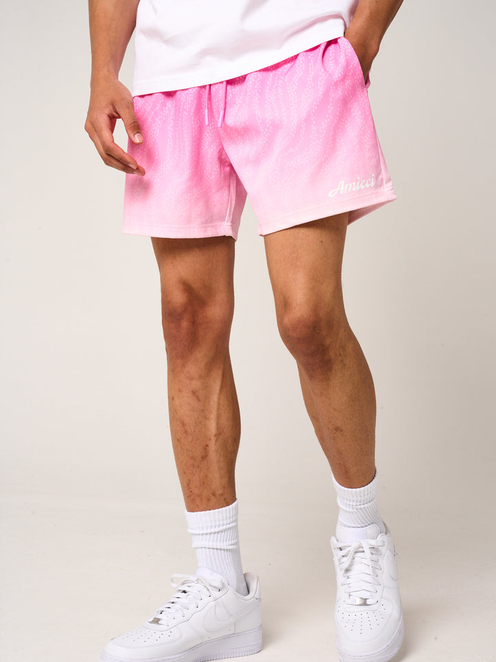 Luciano Mesh Swimshort Pink