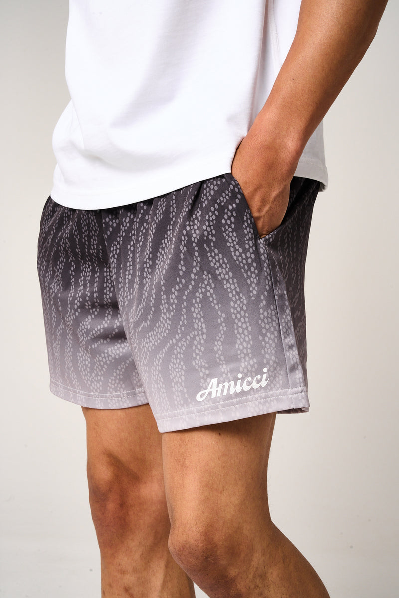 Luciano Mesh Swimshort Black