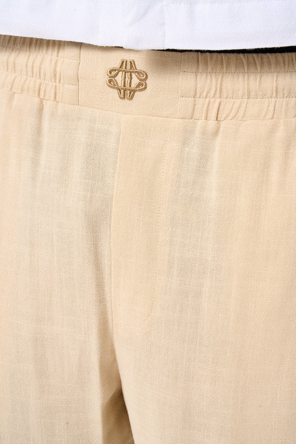 Vesper Linen Pants Beige