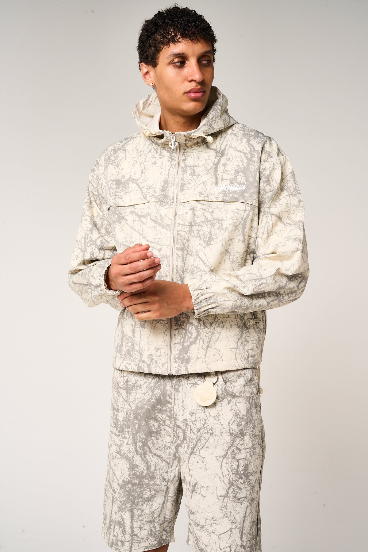 Orazio Camo Windbreaker