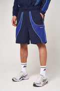 Placido Navy Shell Shorts