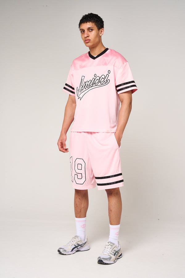 Bulevar Mesh Jersey Pink