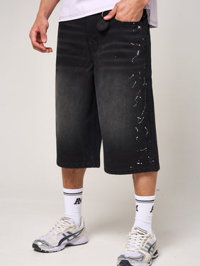 Volla Denim Jort Black