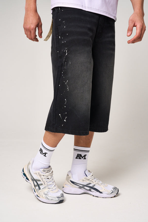 Volla Denim Jort Black