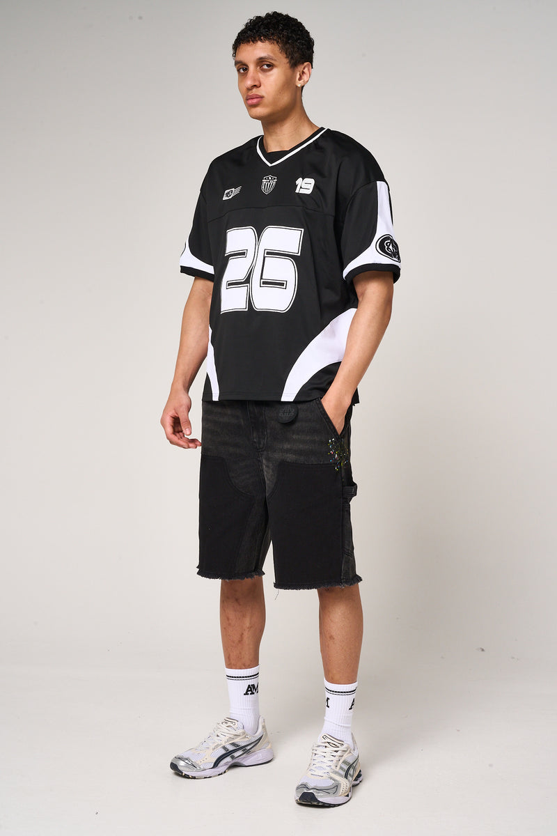 Paseo Football Jersey Black