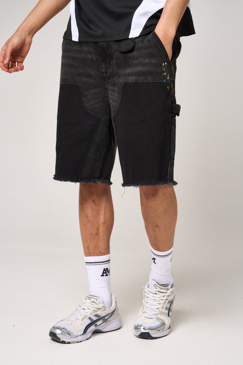 Allende Carpenter Denim Short Black
