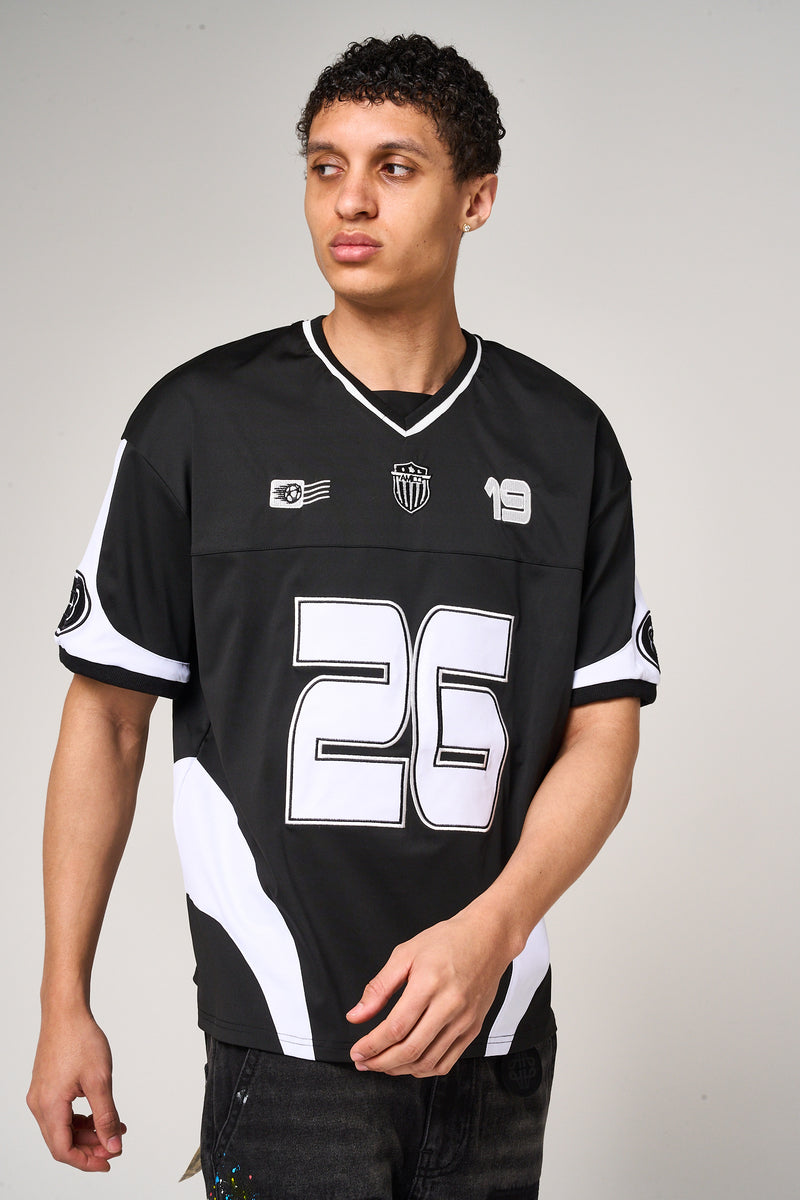Paseo Football Jersey Black