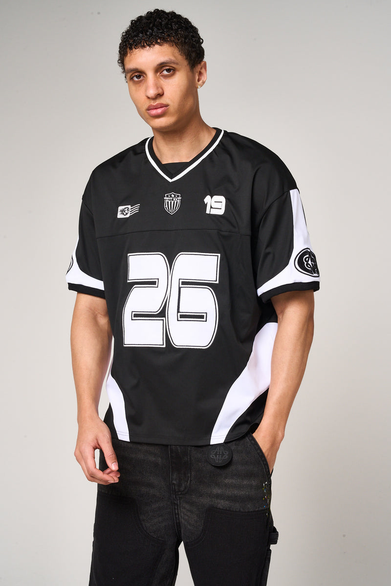 Paseo Football Jersey Black