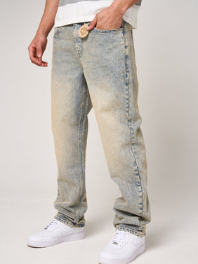 Lennox Lichtblauwe Rechte Jeans