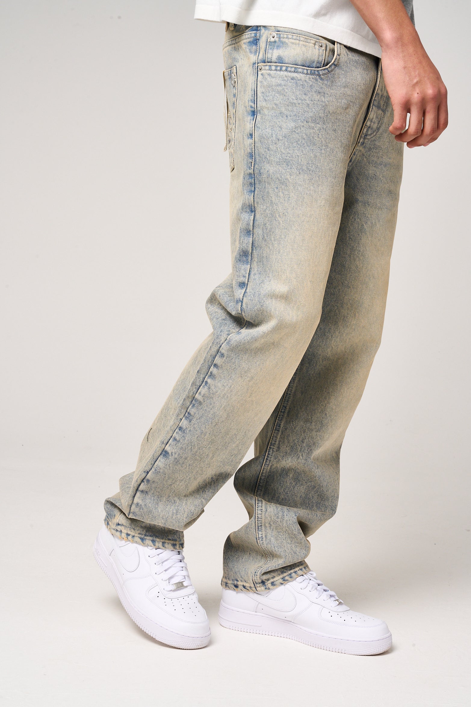 Lennox Lichtblauwe Rechte Jeans