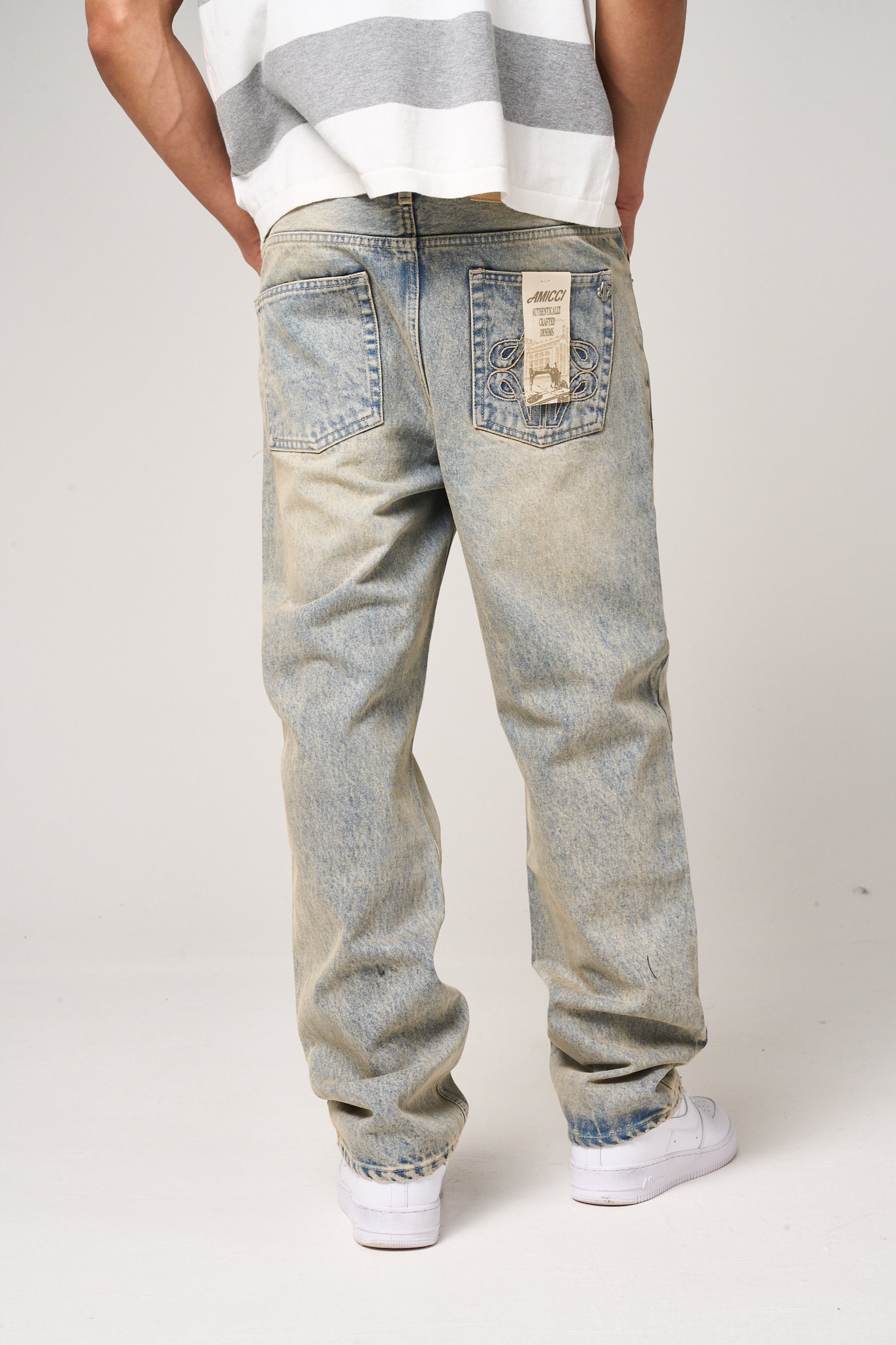 Lennox Lichtblauwe Rechte Jeans