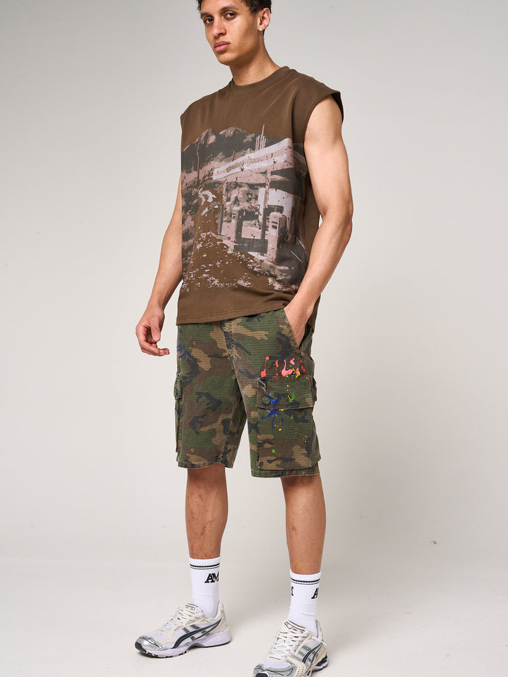 Colonel Camo Cargo Shorts