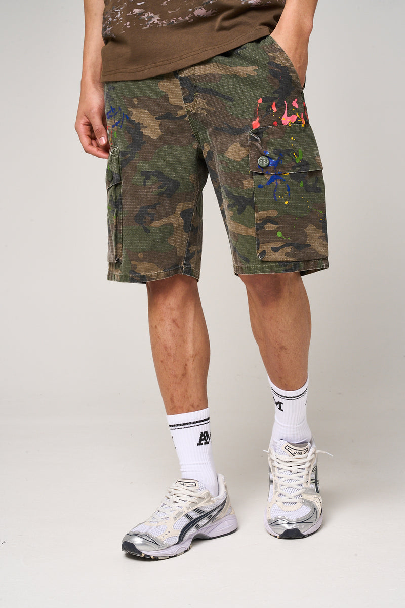 Colonel Camo Cargo Shorts