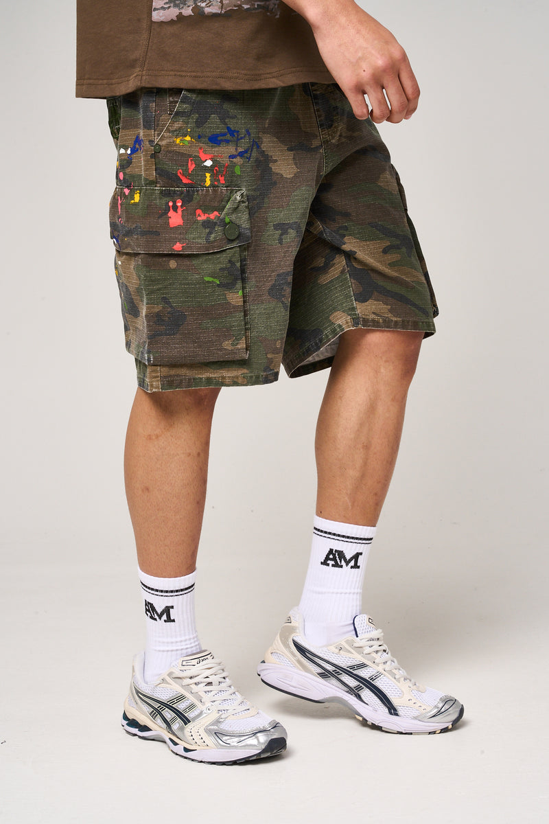 Colonel Camo Cargo Shorts