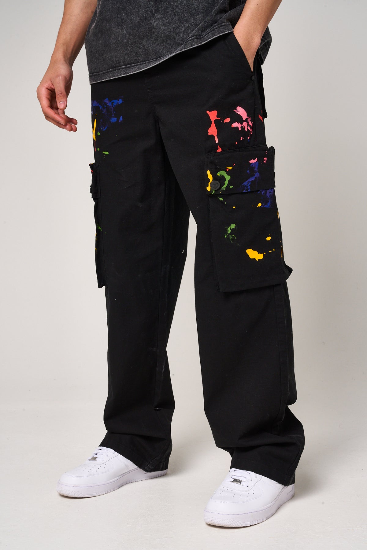 Colonel Cargo Pants Black