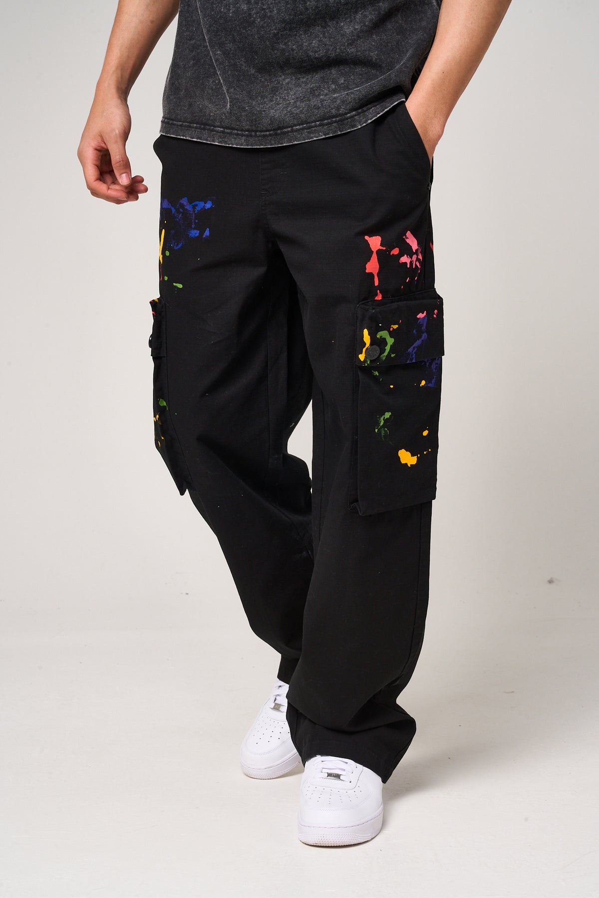 Colonel Cargo Pants Black
