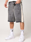 Maranello Grey Denim Shorts
