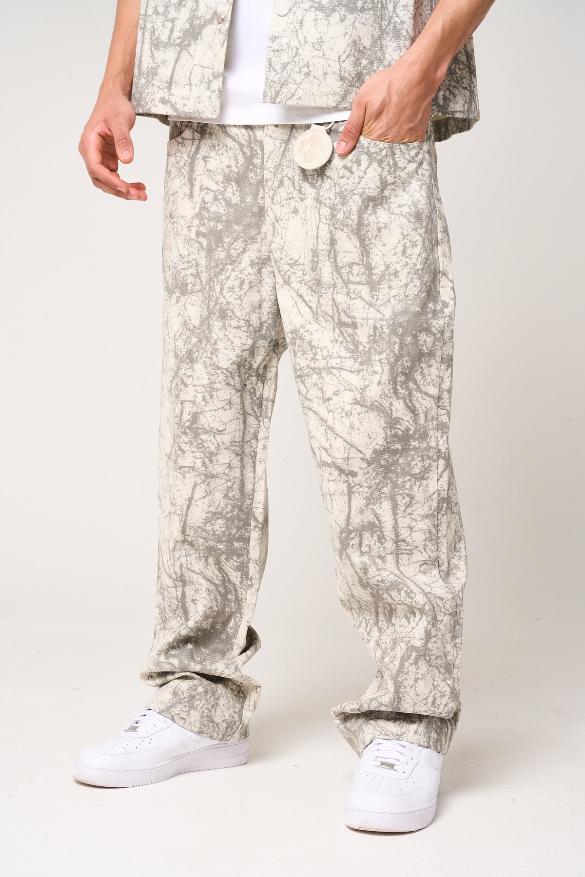 Orazio Beige Camo Pants