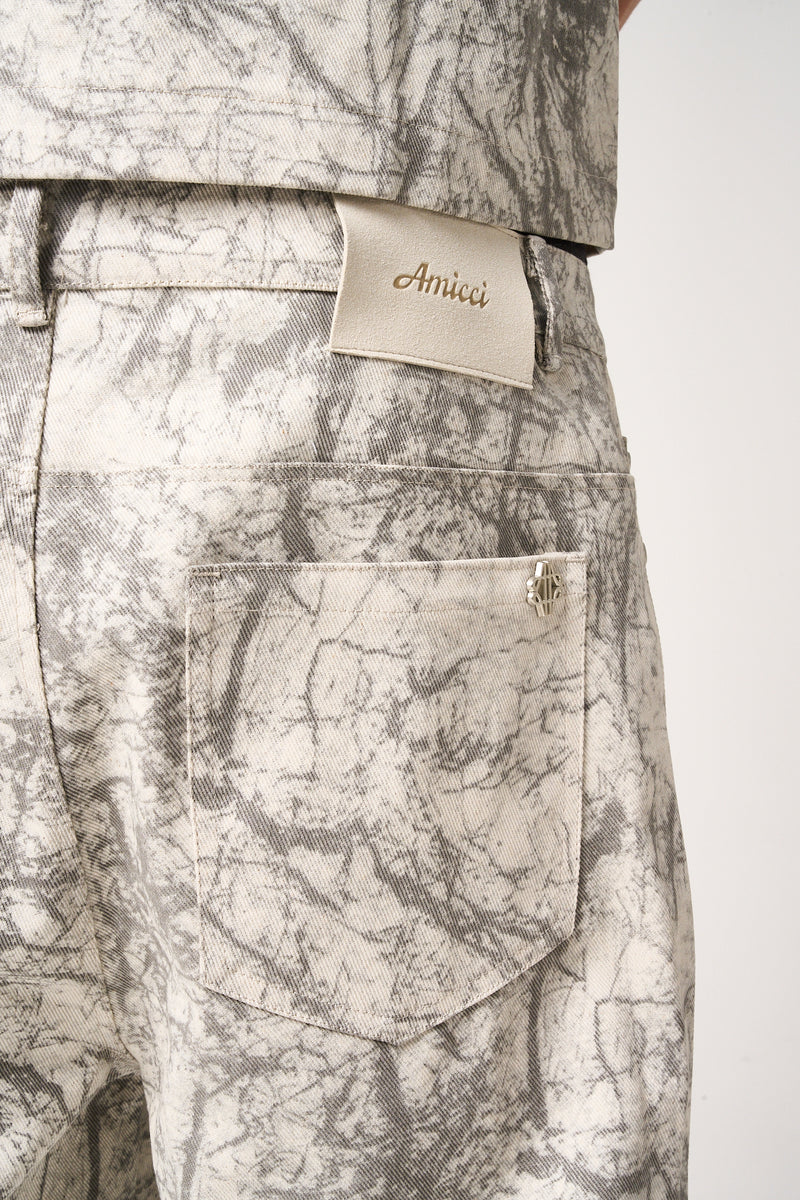 Orazio Beige Camo Pants