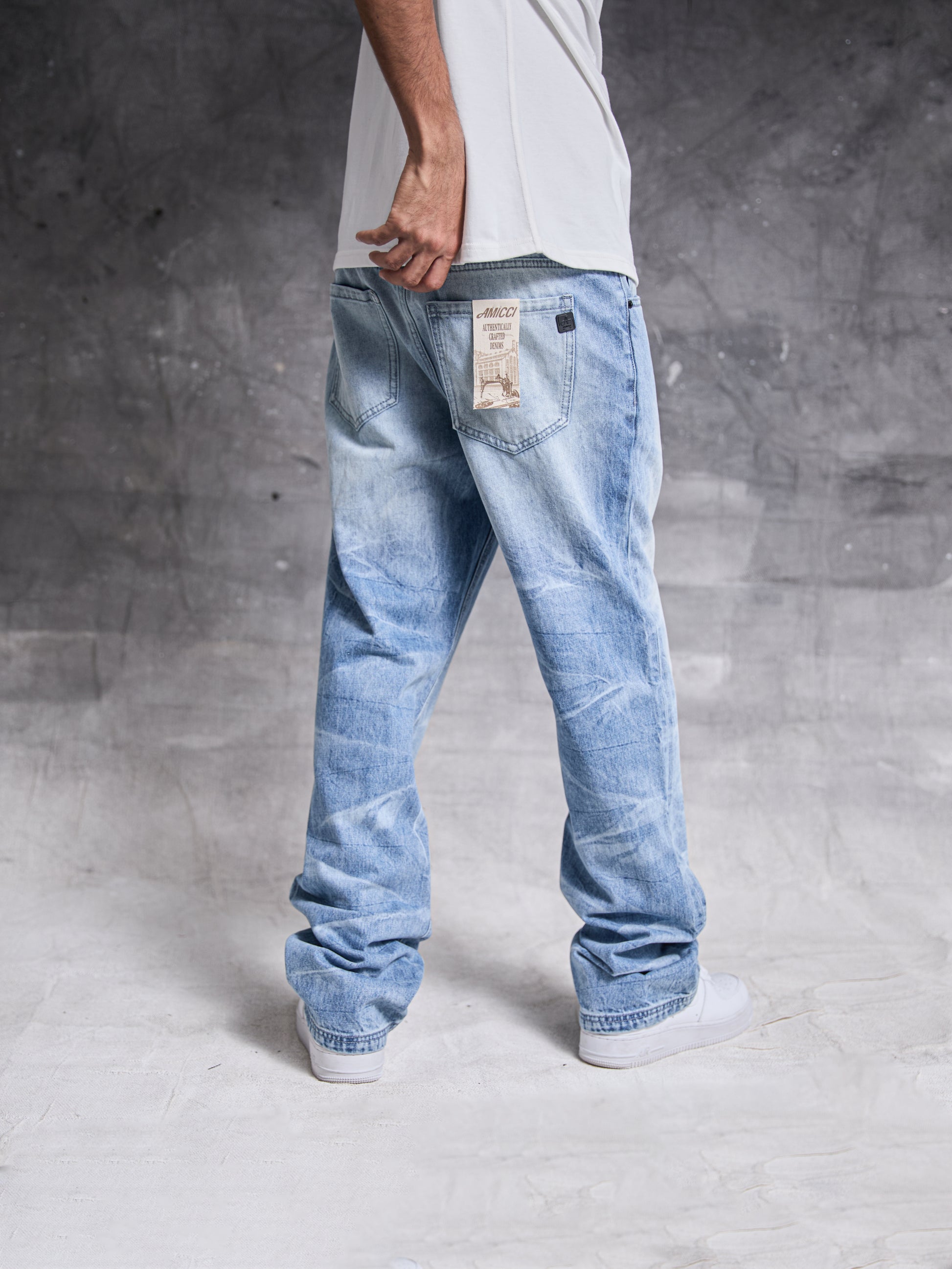 Sienna Lichtblauwe Flare Denim Jeans
