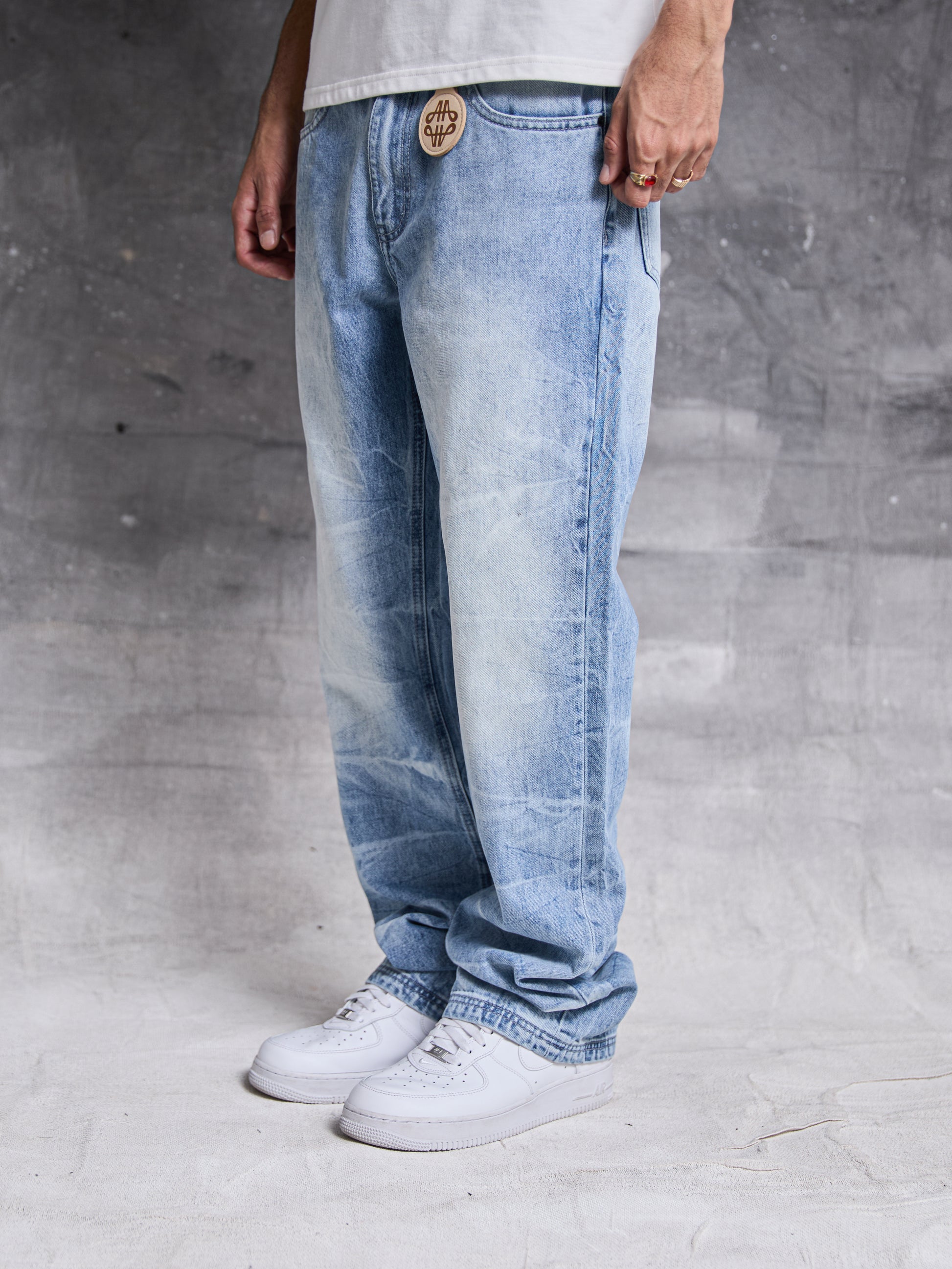 Sienna Lichtblauwe Flare Denim Jeans