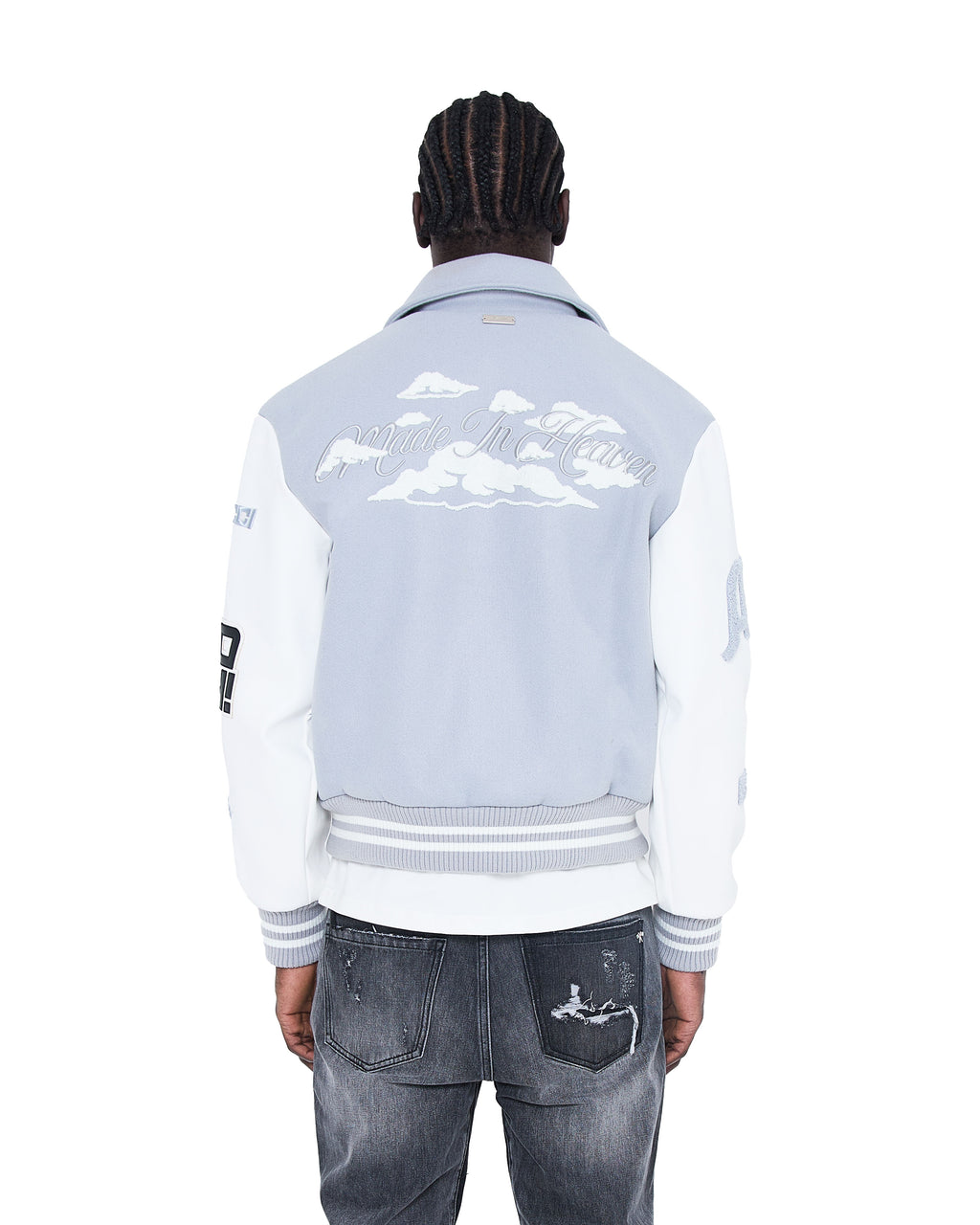 Tonali Varsity Jacket Grey