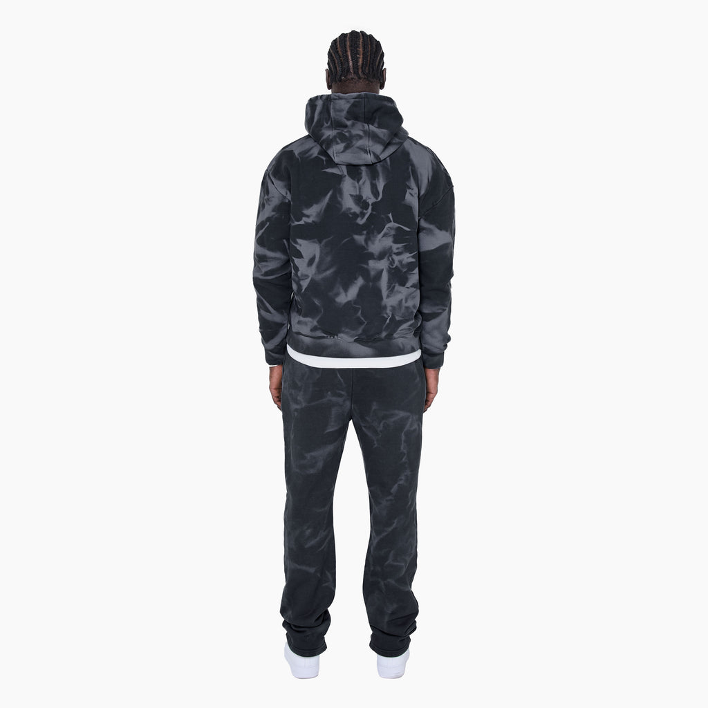 Rezaro Cool Grey Gewassen Hoodie